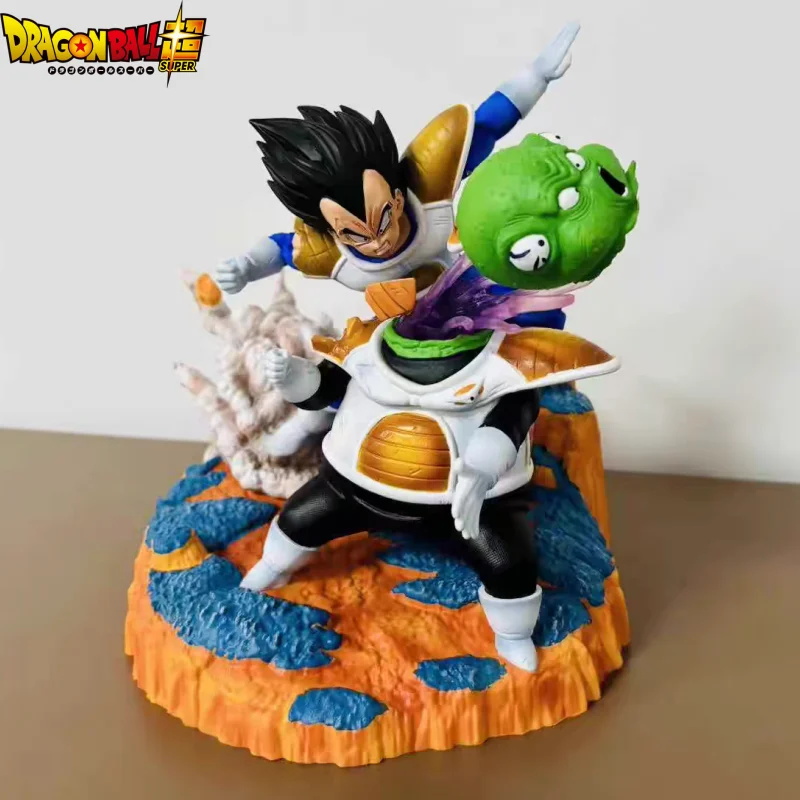 

21cm Dragon Ball Z Vegeta Vs Guldo Anime Battle Action Figure Gk Model Statue Collectible Ornaments Ginyu Force Figurine Toys