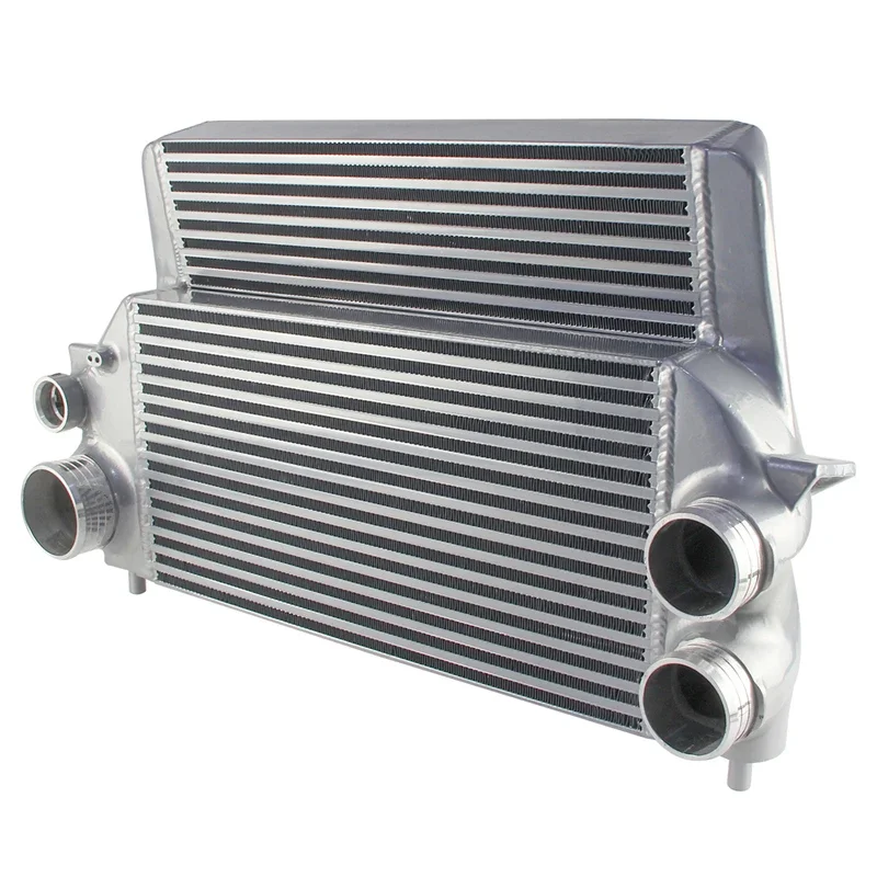 Upgrade Performance Front Mount Intercooler For Ford F-150 2.7L 3.5L EcoBoost 2015-2020 Silver/Black