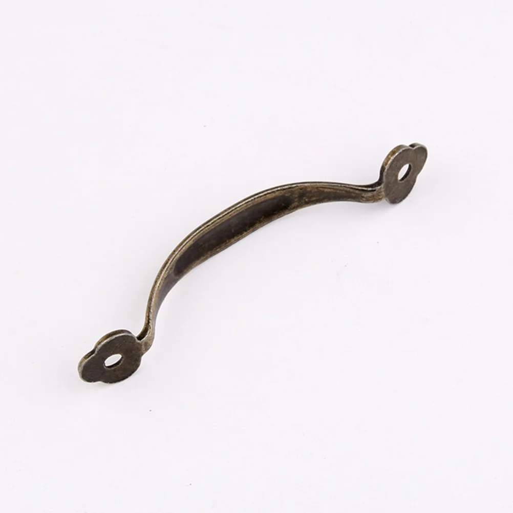 

12Pcs Zinc Alloy Vintage Cabinet Drawer Pull Handle Bronzed Durable Decorative for Wardrobe Furniture Grip Cabinets Pull