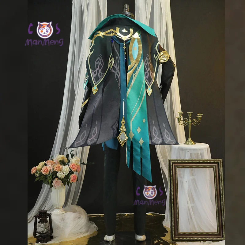 Sumeru Al Haitham Cosplay Costume Men's Uniform Halloween Alhaitham Outfits for anime cosplay