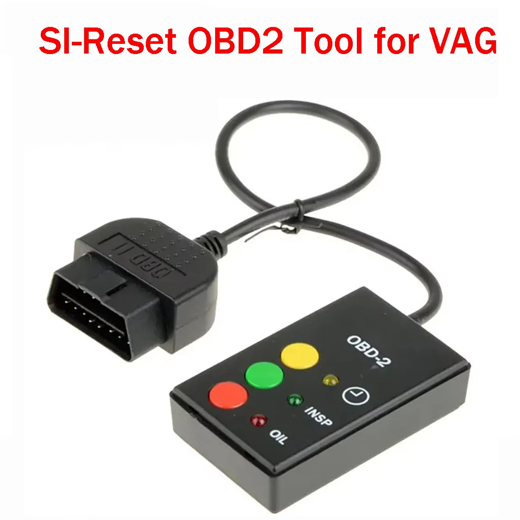 

SI RESET OBD2 VAG Oil Sevice Reset Tool OBDII Auto Diagnostic Tool For VW For Audi For BMW