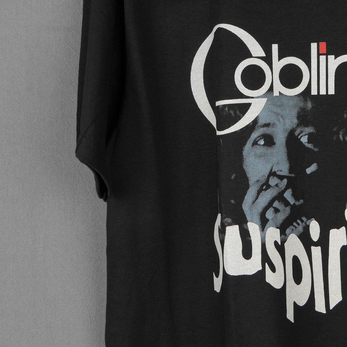 Goblin Suspiria T-Shirt Prog Rock Horror Movie Dario Argento Men\'s Clothing Short Sleeve Cotton Tee Shirt