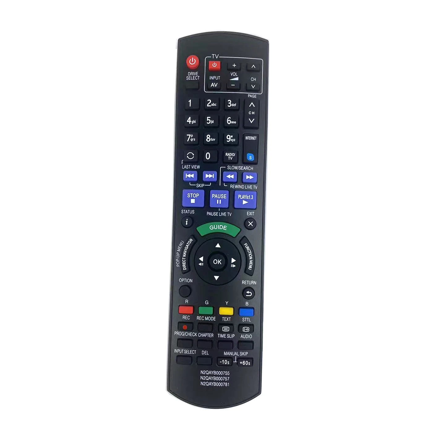 Remote Control Suitable For Panasonic N2QAYB000755 N2QAYB000757 N2QAYB000780 N2QAYB000781 N2QAYB000344 N2QAYB000136