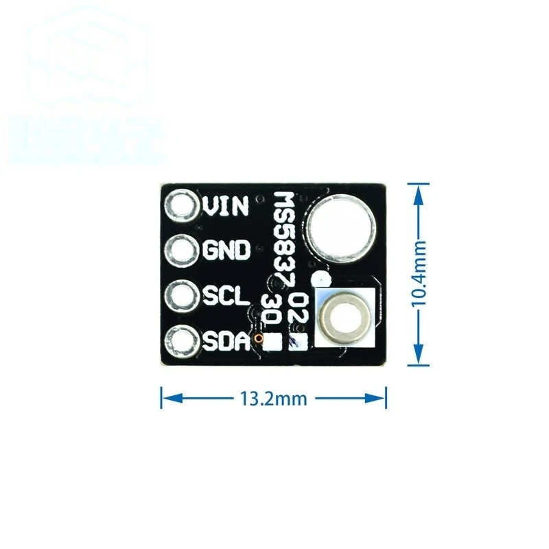 GY-MS5837 02BA 30BA high-precision gas liquid waterproof pressure sensor module