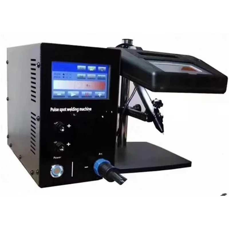 LCD Touch Screen Digital Spot Soldering Welding Machines 150WS Gold Silver Watch Repairing Pulse Argon Spot Arc Welder