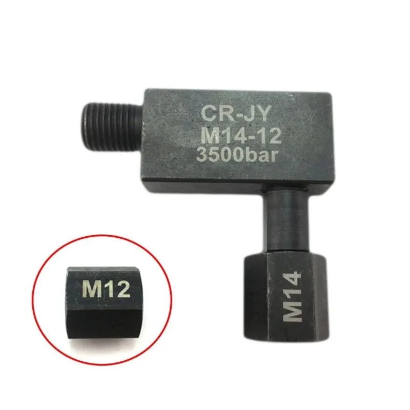 ABMH- M14 Conversion Joint 3500Bar Oil Tube Diesel Common Rail Injector Connector Bent Oil Tube Pipe