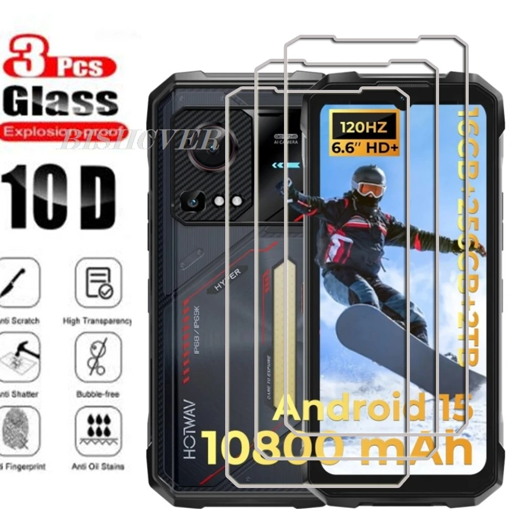 9H Tempered Glass For HOTWAV Hyper 7S 6.6