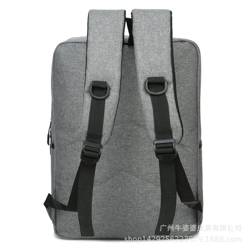Backpack for men, fashionable, simple, large capacity laptop bag