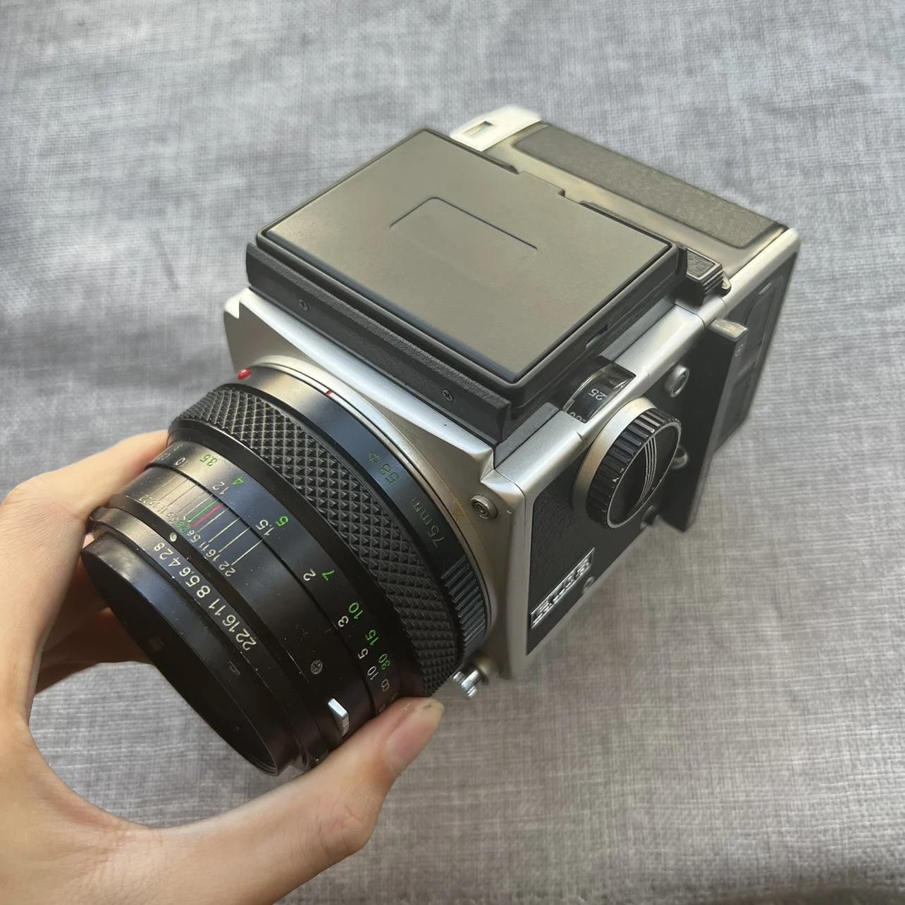 Roadfisher Waist Level Camera Viewfinder ETR ETRS ETRSi Focusing