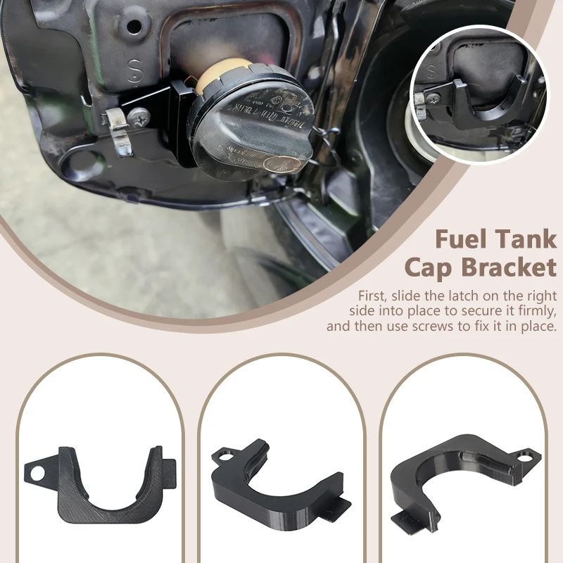Fuel Tank Cap Bracket Replacement For 2nd Generation Toyota Tacoma Auto Fuel Tank Cover Mount Support Car Exterior Accessories