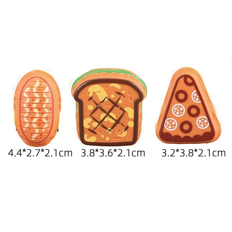 10Pcs/bag Cartoon Mini Simulation Bread Pull Back Car Funny Cute Food Car Children's Puzzle Toy Boys Girls Holiday Birthday Gift