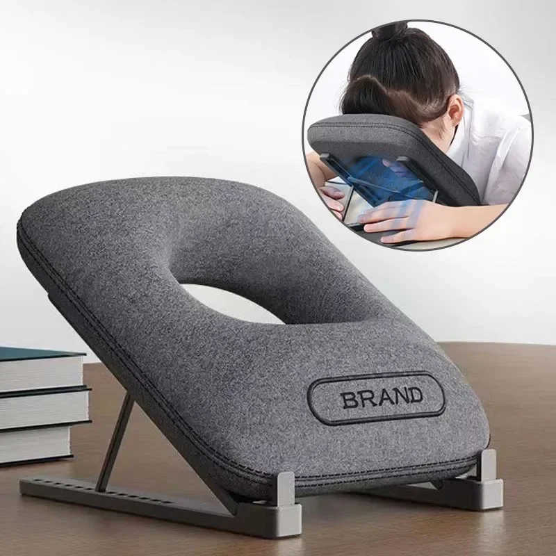 

Comfortable Folding Nap Pillow for Office Workers and Students, Non-press Hand Design for Prone Sleeping