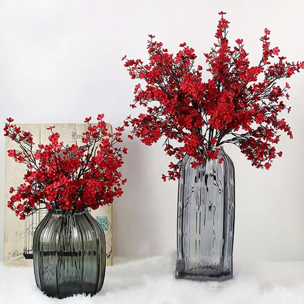 

Artificial Flowers Home Decor Fake Flowers Decoration Realistic Artificial Babysbreath Silk Flower Decoration for Home Office