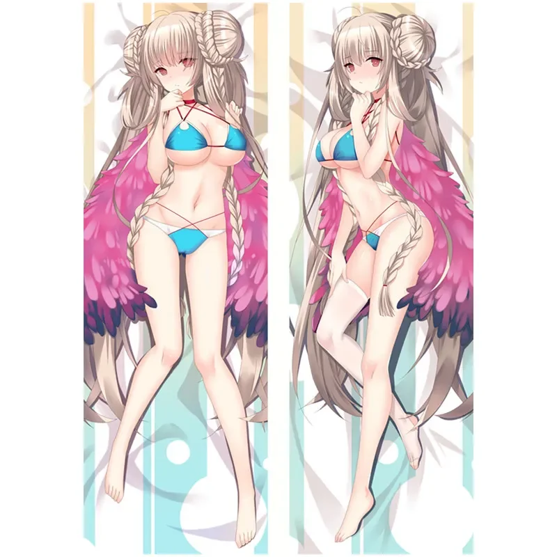 60x180cm Anime Dakimakura Case Pillow Covers Life- Sized Body Hugging Pillow Case Manga Otaku Gifts Peach Skin