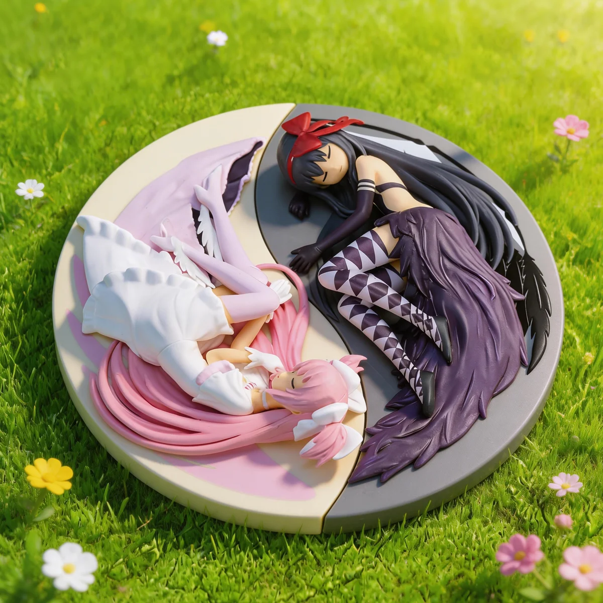 Puella Magi Madoka Magica Kaname Madoka Akemi Homura Action-Anime-Figur Sammlerstücke, Figuren-Ausstellungsstücke