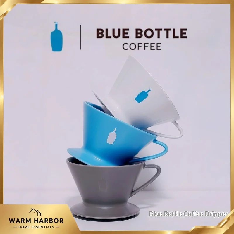 Blue Bottle Coffee Japan Limited Edition Arita Ware Gray Ceramic Coffee Dripper Pour Over Filter Cup Hand Brewing Barista Tool