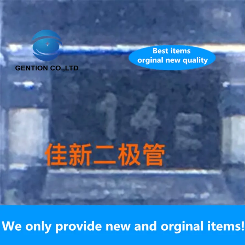 50PCS 100% New original SMD14JGP original 1A40V comes with heat dissipation Schottky diode SOD123 silk screen 14