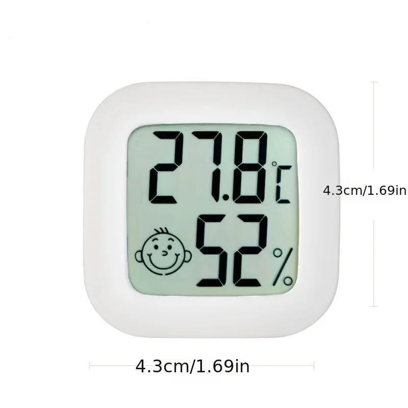 Mini LCD Digital Thermometer Hygrometer Indoor Room Electronic Temperature Humidity Meter Sensor Gauge Weather Station For Home