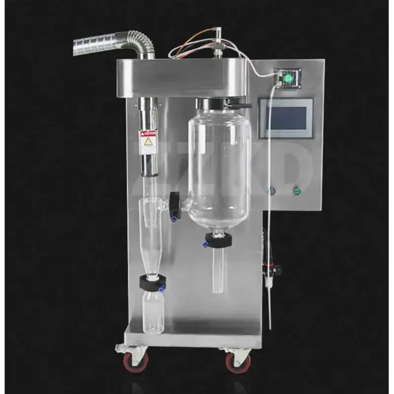 커피, 우유, 바나나 및 꿀 가루용 소형 실험실 스프레이 건조기 엔진 펌프