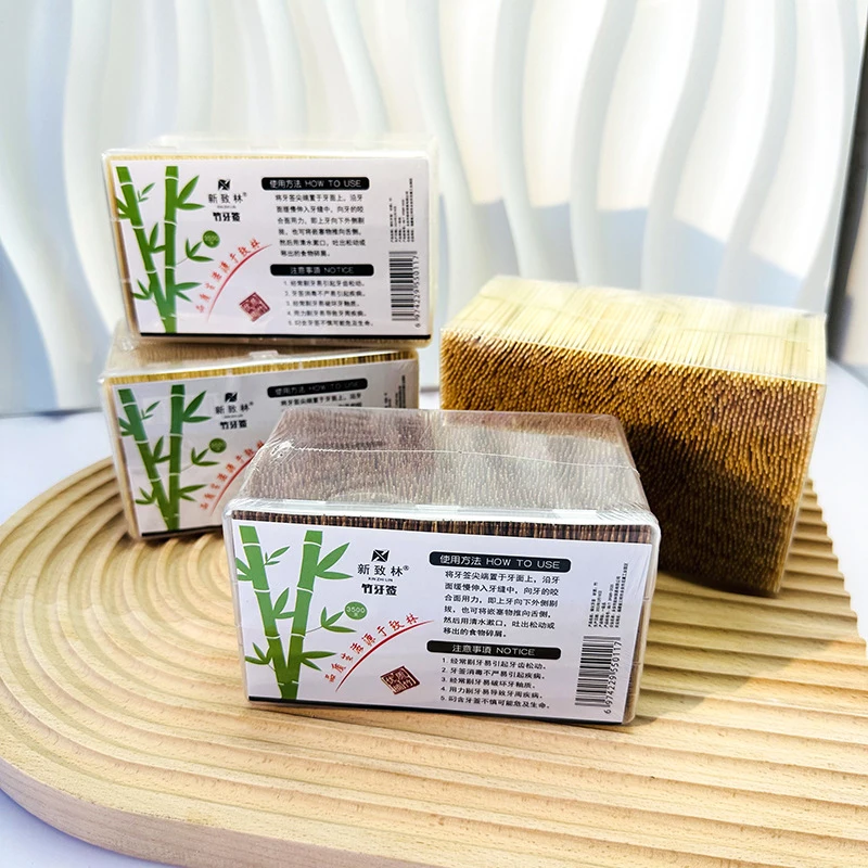 200/3500 قطعة المتاح الأسنان الخيزران مسواك المنزل المطبخ مطعم منتجات الفنادق في الهواء الطلق نزهة أدوات تنظيف المحمولة