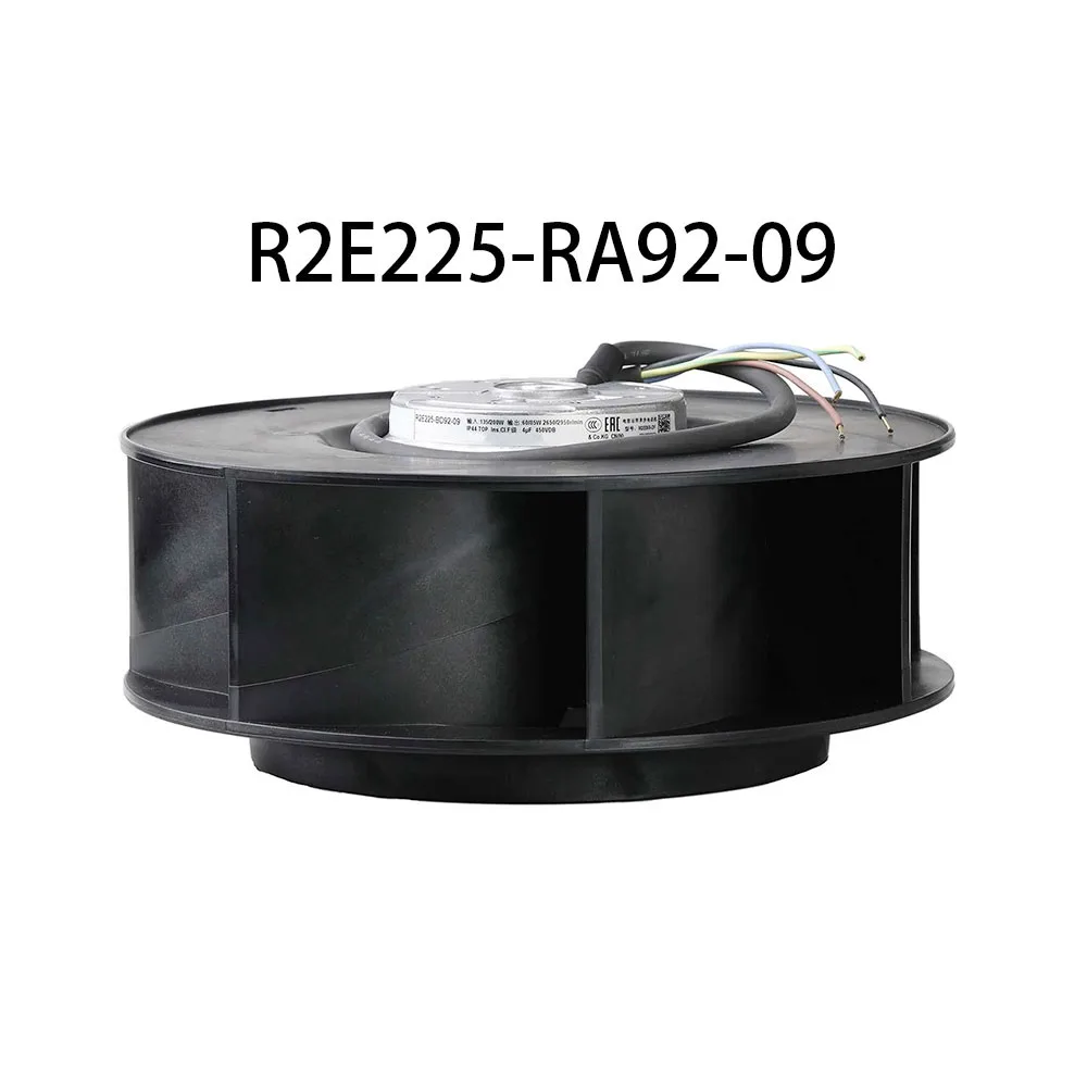 Centrifugal Fan R2E225-RA92-09 Replace 230V φ225MM R2E225-RA92-17 Inverter Cooling radiator