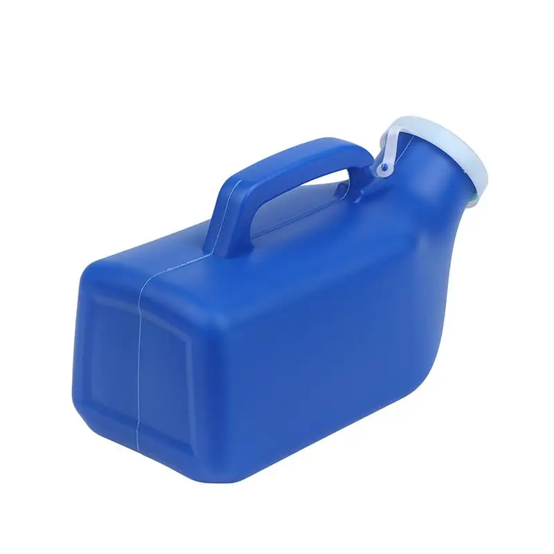 ~Portable Men Mobile 1200ml Toilet Car Travel Camp Urines Pee Handle Urinal Storage Urinary Bottle Disability Old Man Helper