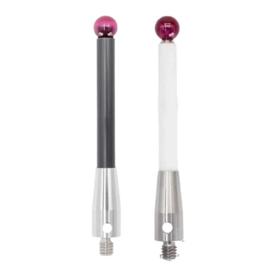 Ruby measuring needle M4 thread CNC machine probe ceramic rod extension rod Ruby measuring needle