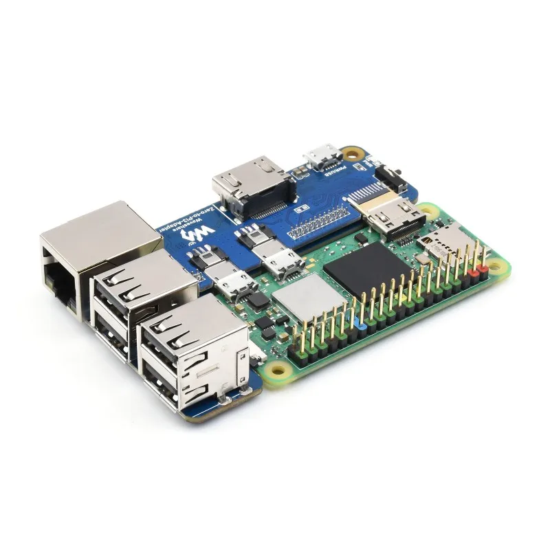 SCHEDA ADATTATORE SOLUZIONE alternativa per Raspberry Pi RPI zero da 2W SCHEDA ADATTATORE SOLUZIONE alternativa per Raspberry Pi RPI zero da 2W