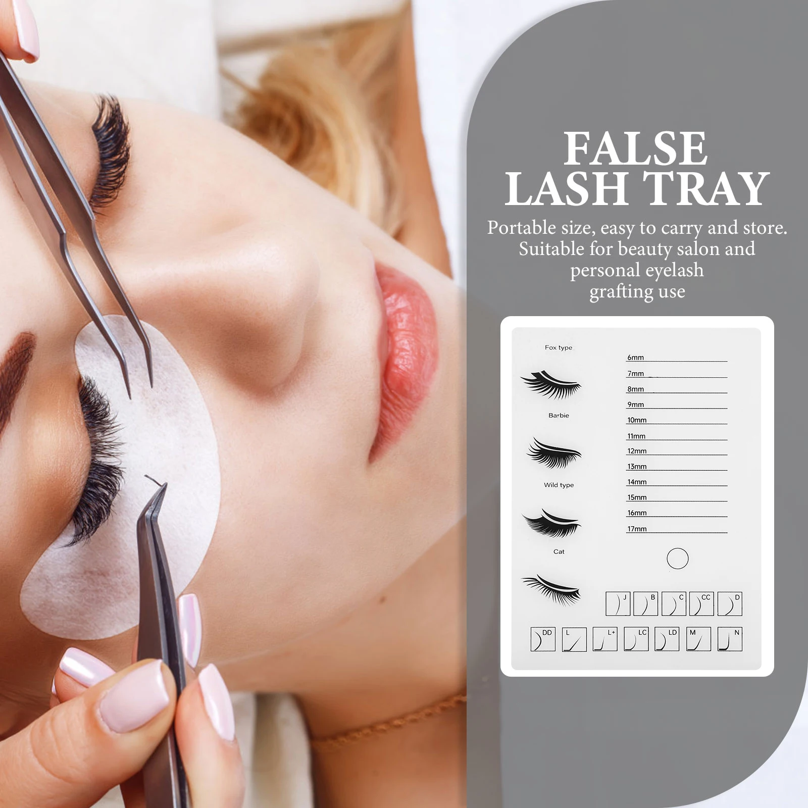 

Acrylic Trays For Extensions Thick Extension Organizer Stable Eyelash Holder Storage Organizer Accessories For Techs Pallet