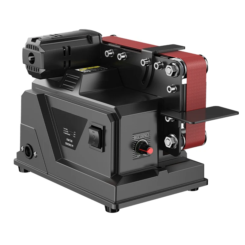 Knife sharpening artifact Electric small belt grinder Automatic polishing machine Micro household sandpaper grinder
