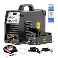 HZXVOGEN 200A 6 in 1 Multifunction Welding Machine AC/DC HF TIG MMA ARC Argon Precise Digital Pulse Aluminum Welder 2T/4T 220V