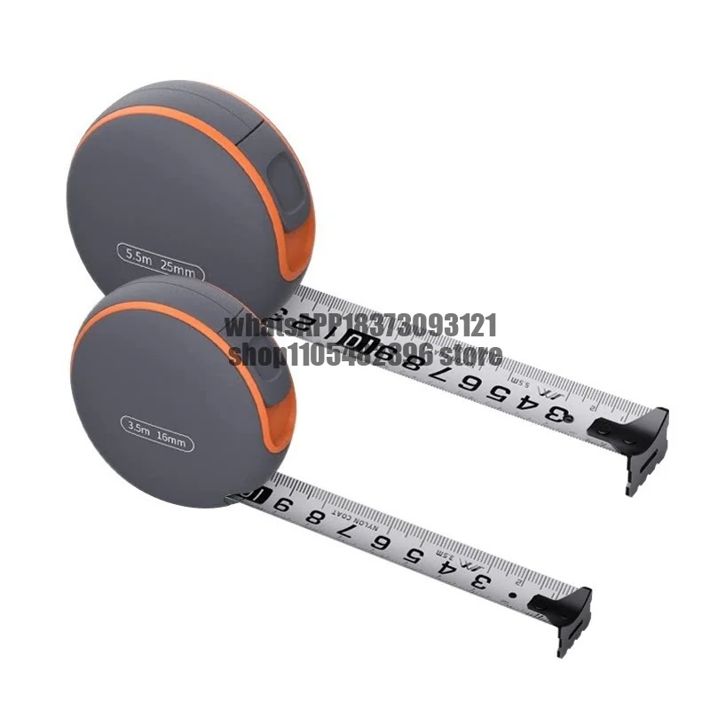 Household tape measure Safety anti-cutting hand High-precision mini ruler Drop-resistant steel tape measure 3.5m 5.5m