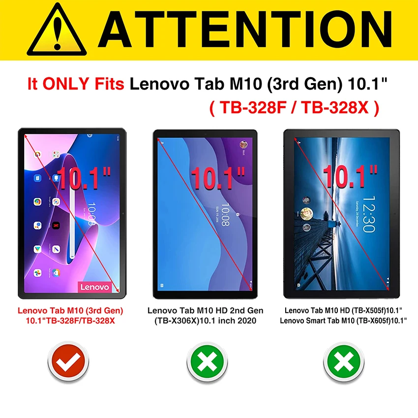 For Lenovo Tab M10 Gen 3 2022 Tempered Glass Screen Protector 3rd Gen 10.1 Inch Tablet Proof Protective Film TB-328XU TB-328FU