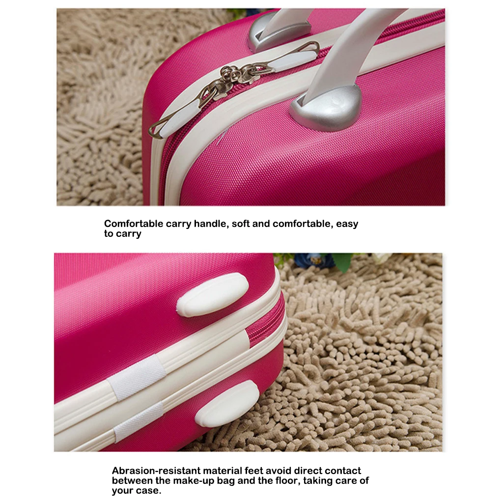 Makeup Bag Travel Case Luggage Pouch Multicolored Fine Workmanship Container Multipurpose Travelling Supplies Sky