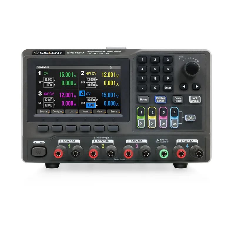 SIGLENT SPD4323X/SPD4121X/SPD4306X Series wide range programmable Switching DC Power Supply