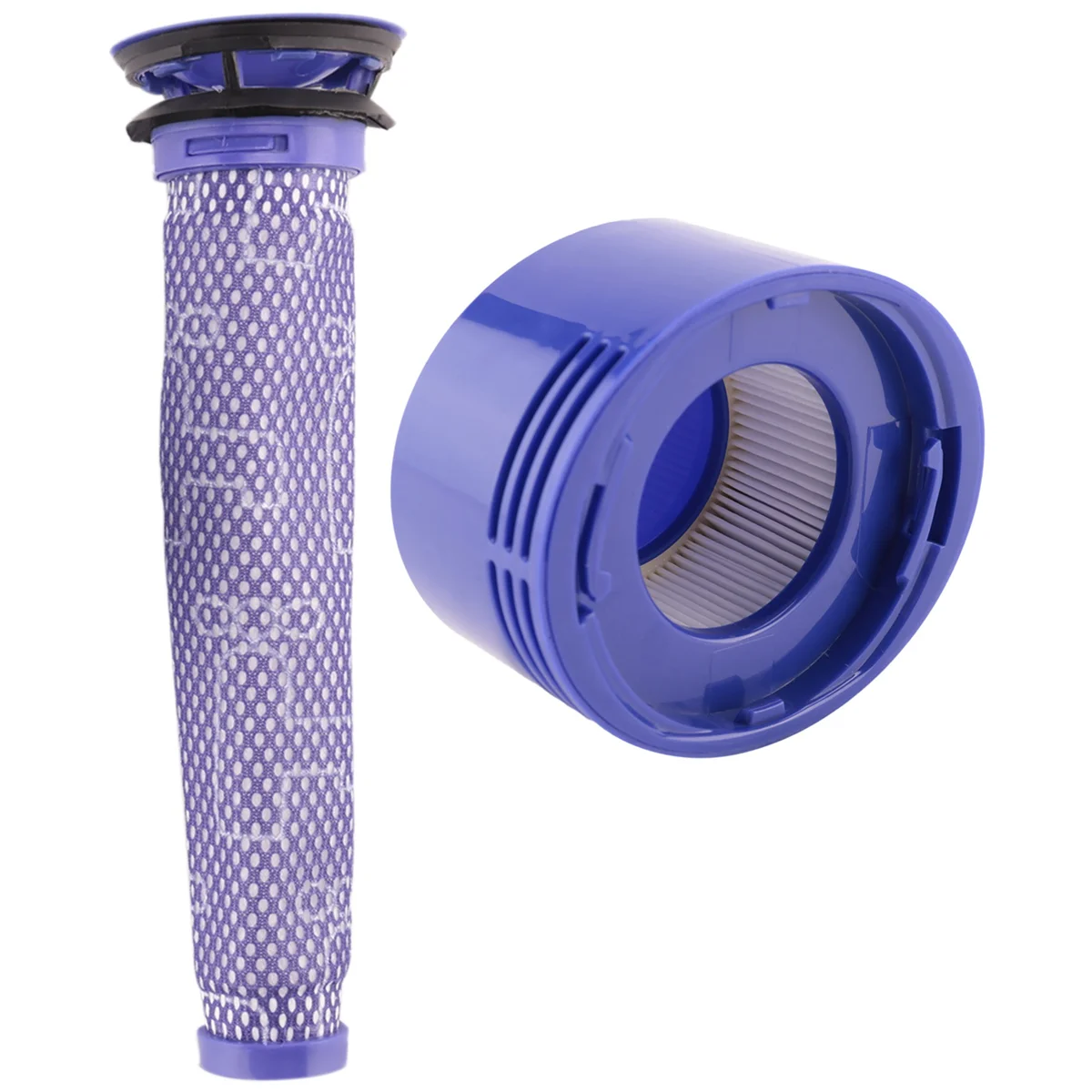 Kit de prefiltro y Post-filtro HEPA para aspiradora inalámbrica Dyson V7, V8, prefiltro de repuesto y Post-filtro