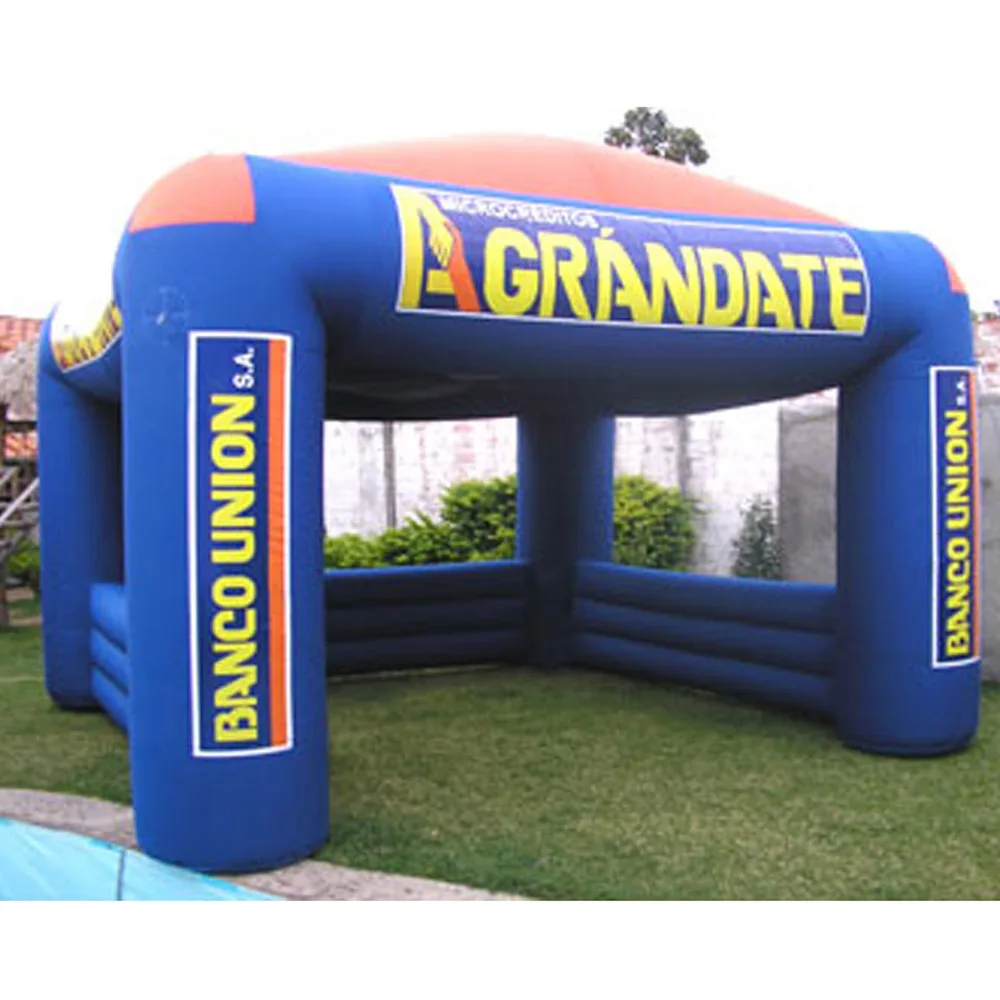 

Fashionable square shaped inflatable marquee tent inflatable cube tent China manufacturer