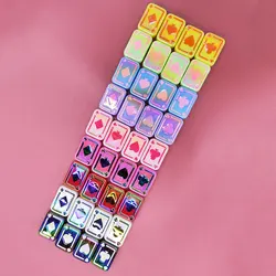 Poker Playing Card Funny Kawaii Beads For Jewelry Making DIY Decorations Earrings Bracelet Necklace Phone Chain Hair Accessories