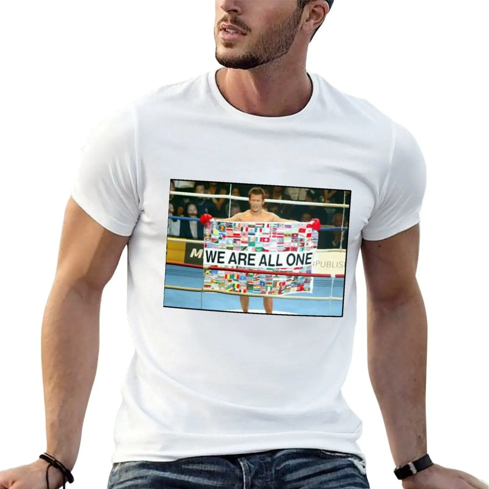 

We Are All One: Genki Sudo MMA Legend T-Shirt cotton t shirt pack man t shirts graphic T-Shirt