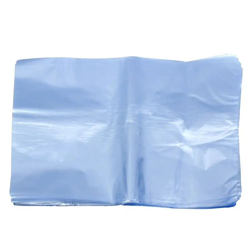 CYCLI-300Pcs PVC Heat Shrink Wrap Bags Flat Seal Gift Packing 8 Inch X 12 Inch