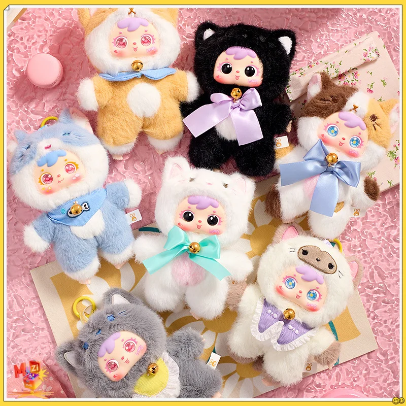 

Новая оригинальная серия Samuel Cat Party, модная слепая коробка, куклы, подарки для девочек, модные игрушки, куклы-кошки, сумка, подвески, детские подарки