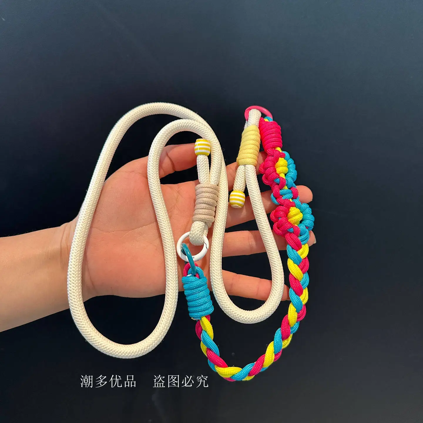 Handmade Three-in-One Outdoor Mobile Phone Lanyard Crossbody Detachable Wrist Charm Hand Strap Machine Straps Shoulder