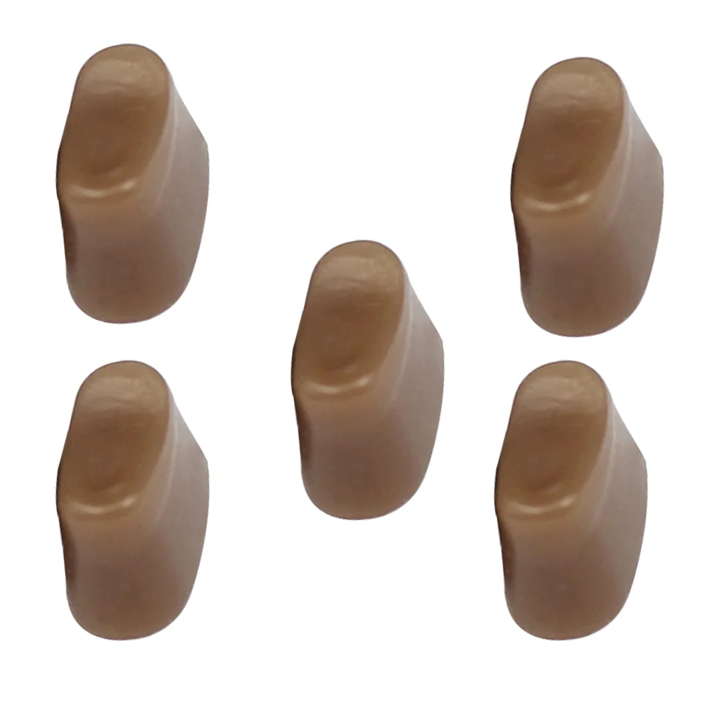 

5 Pcs Flute Brick Mute Bricks Fittings Accessories Mats Button Professional Pads