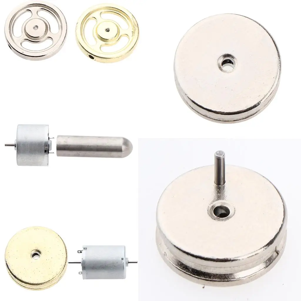 Metal Stirling Engine Flywheel Science Toy Model Component for Lab Experiment Supplies Student Teacher