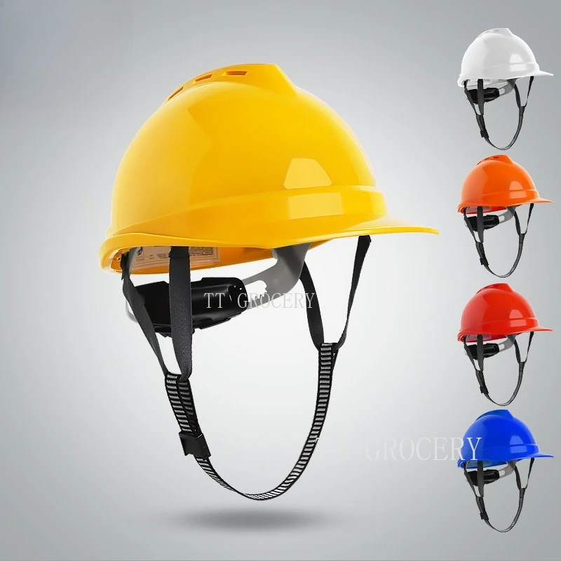 

Safety Helmet ABS Breathable Construction Hard Hat for Engineer High Quality Work Cap Impact-Resistant Head Protection