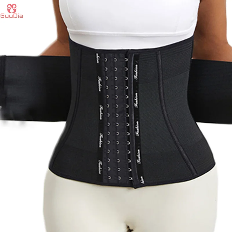 

GUUDIA Waist Trainer Corsets Tummy Control Belt Extra Confirm Double Firm Shapewear Girdle Simming Corsets Lumbar Support Band