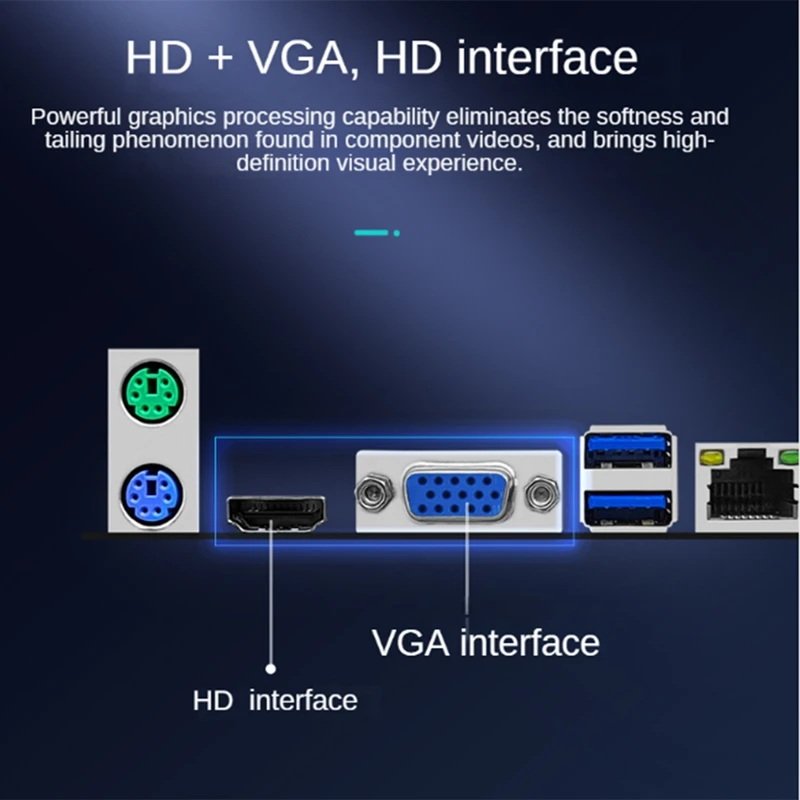 Placa base de ordenador ITX H110 con 16G 2133Mhz DDR4 RAM LGA1151 DDR4 compatible con 32GB Gigabit Ethernet M.2 Nvme PCI-E 16X
