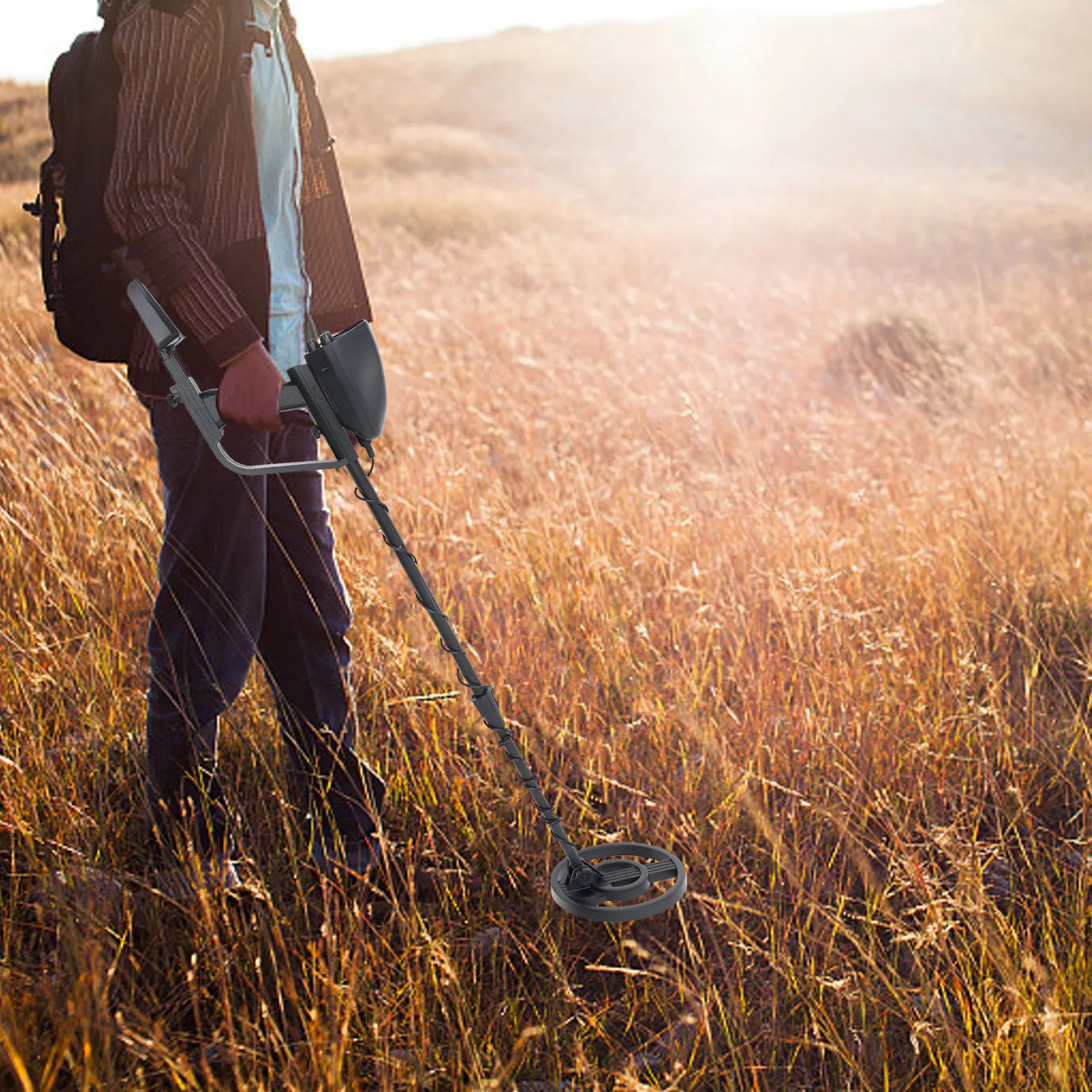 Metal Professional Grade Portable Detection Device with Strong Discrimination for Coins Jewelry in Various