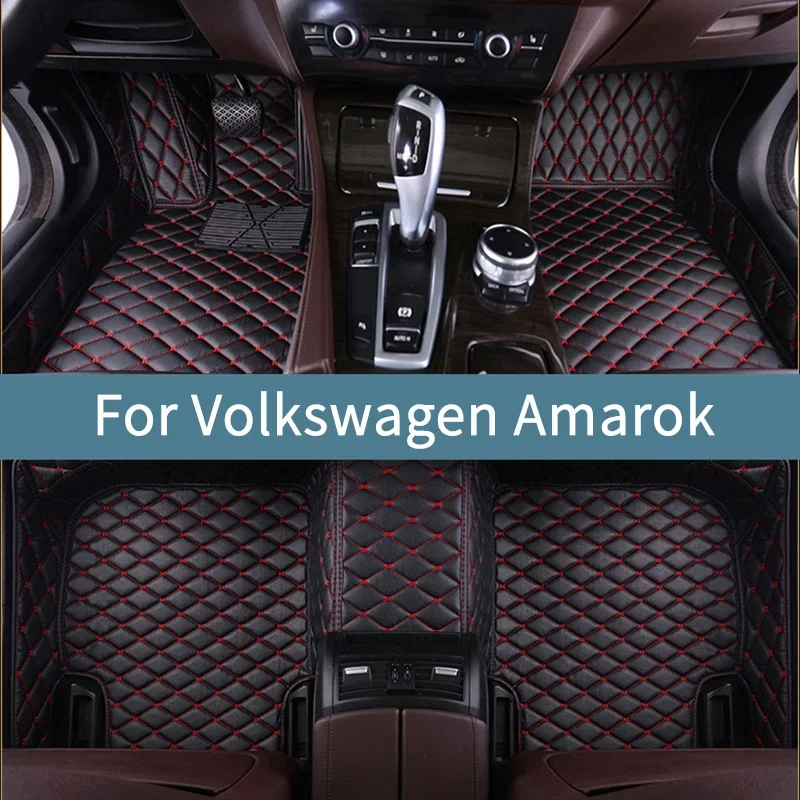 

Full Set Car Floor Mats For Volkswagen Amarok 2016 2017 2018 2019 2020 2021 2022 Interior Accessories Floor Mats For Cars