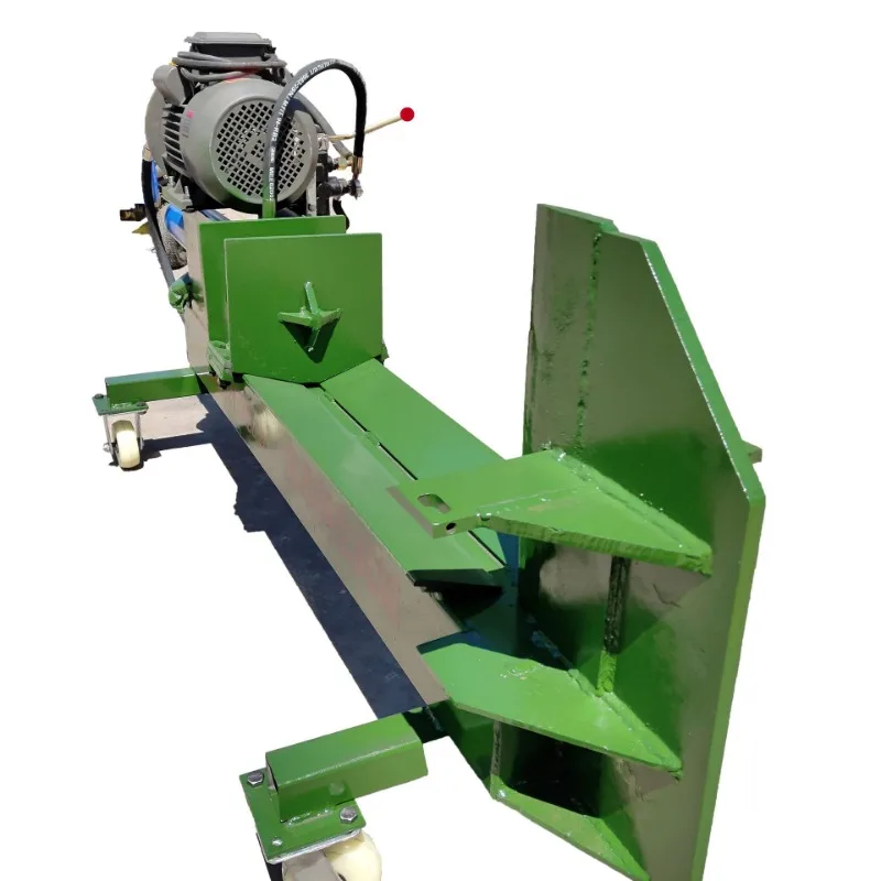 

Electric Hydraulic Hardwood Chopping Machine Wood Chopping Machine Mobile Stump Horizontal, Household Wood Chopping Machine